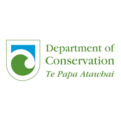Department of Conservation logo.